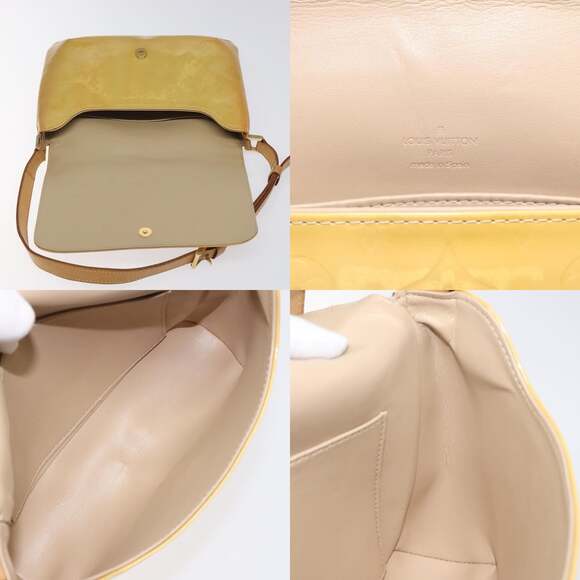 LOUIS VUITTON Monogram Vernis Thompson Street Bag Beige M91301 - Picture 11 of 12